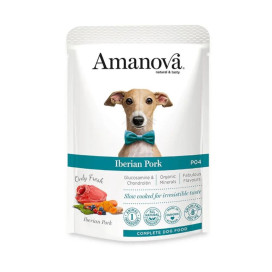 Amanova Alimento Húmedo Adult Iberian Pork para Perro Comida húmeda para Perros Patitas&co
