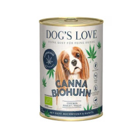 Dogs Love Canna Bio Pollo Comida Humeda Natural 400g Comida húmeda Perros Patitas&co