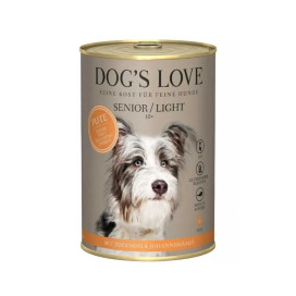 Dogs Love Senior Light Pavo Comida Humeda Natural Comida húmeda para Perros Patitas&co