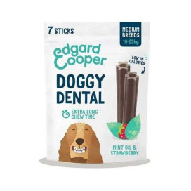 Edgard and Cooper Stick Dental Snacks fresa y menta Snacks Saludables para Perros Patitas&co
