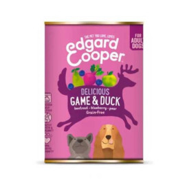Edgard and Cooper Venado y Pato lata (400g) Comida Humeda Perros Comida húmeda Perros Patitas&co