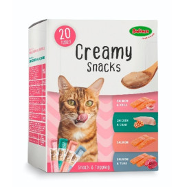 Bubimax Multipack Snacks 20 uds para Gato Snacks para Gatos Patitas&co