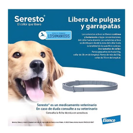 Seresto Collar Antiparasitario para Perro Antiparasitarios y Repelentes para perros Patitas&co Seresto Collar Antiparasitario para Perro Antiparasitarios y Repelentes para perros Patitas&co
