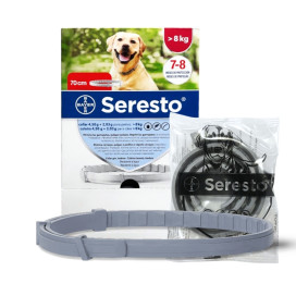 Seresto Collar Antiparasitario para Perro Antiparasitarios y Repelentes para perros Patitas&co