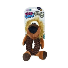 Doggy Masters Peluche Leon con Aro Tirador Perros Juguetes para perros Patitas&co