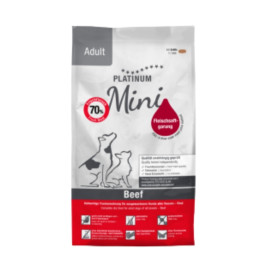 Platinum Pienso Semihumedo Ternera Perro Mini Pienso Natural para Perros Patitas&co