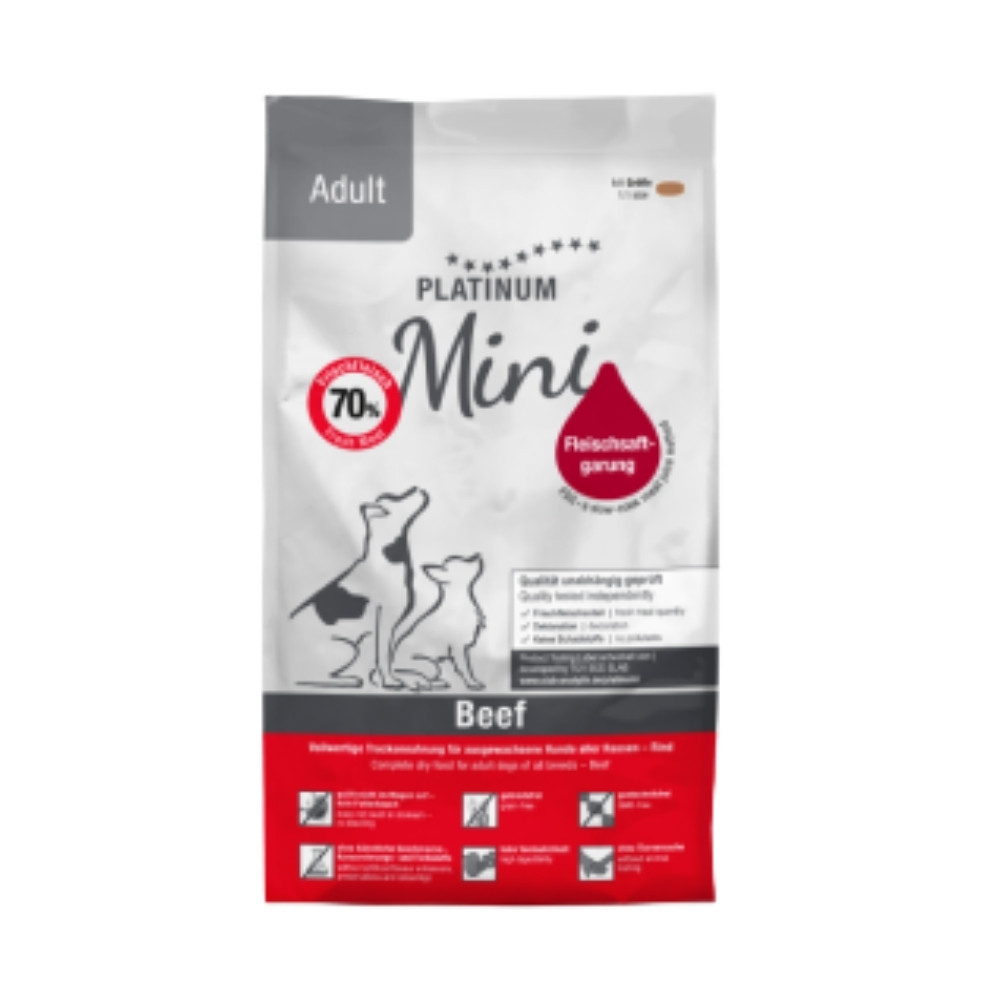 Platinum Pienso Semihumedo Ternera Perro Mini Pienso Natural para Perros Patitas&co Platinum Pienso Semihumedo Ternera Perro Mini Pienso Natural para Perros Patitas&co