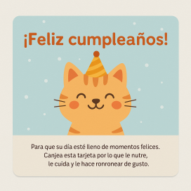 ¡Feliz cumple, peludito!
