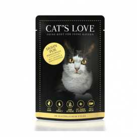 Cats Love Puro Pollo Comida Humeda 85g Comida húmeda Patitas&co Cats Love Puro Pollo Comida Humeda 85g Comida húmeda Patitas&co