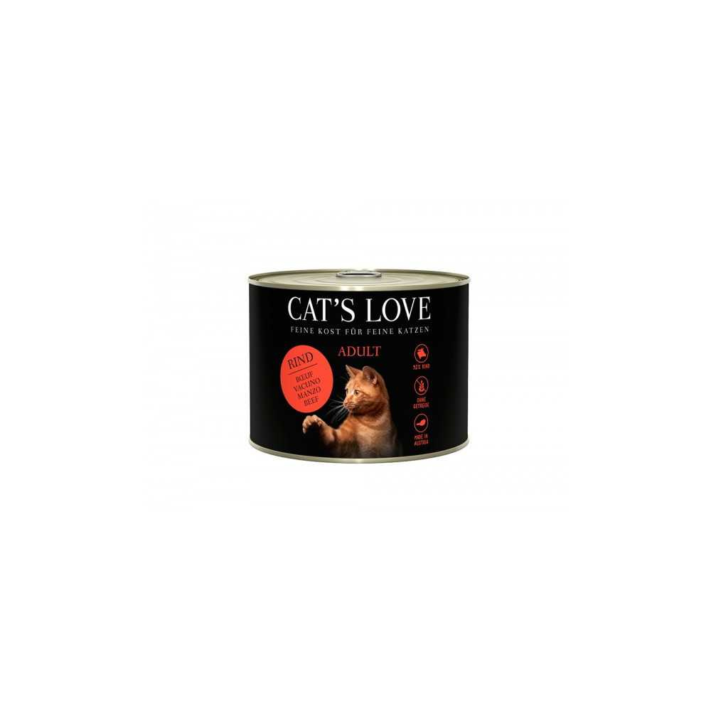 Cats Love Ternera comida humeda natural lata (200g) Comida húmeda para gatos Patitas&co Cats Love Ternera comida humeda natural lata (200g) Comida húmeda para gatos Patitas&co