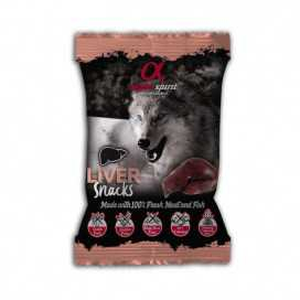 Alpha Spirit Snack Higado de Cerdo y pollo (50g) Perros Snacks Saludables para Perros Patitas&co