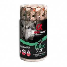 Alpha Spirit Snack Ristra Pato (16 barritas) Perros Snacks Saludables para Perros Patitas&co