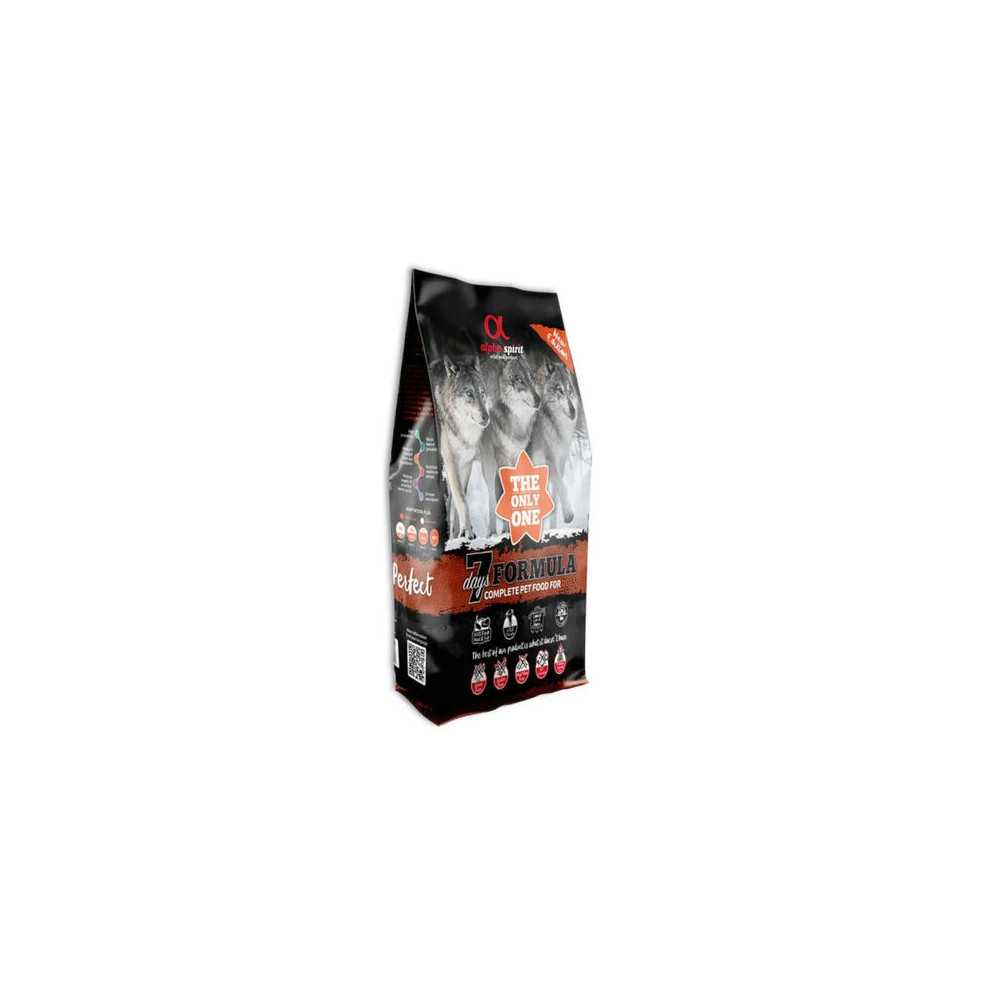 Alpha Spirit Seven Days Formula Adult Pienso Perros Pienso Natural para Perros Patitas&co Alpha Spirit Seven Days Formula Adult Pienso Perros Pienso Natural para Perros Patitas&co