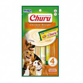 Churu Snack Natural Pollo Perros (4x14g) Snacks Saludables para Perros Patitas&co