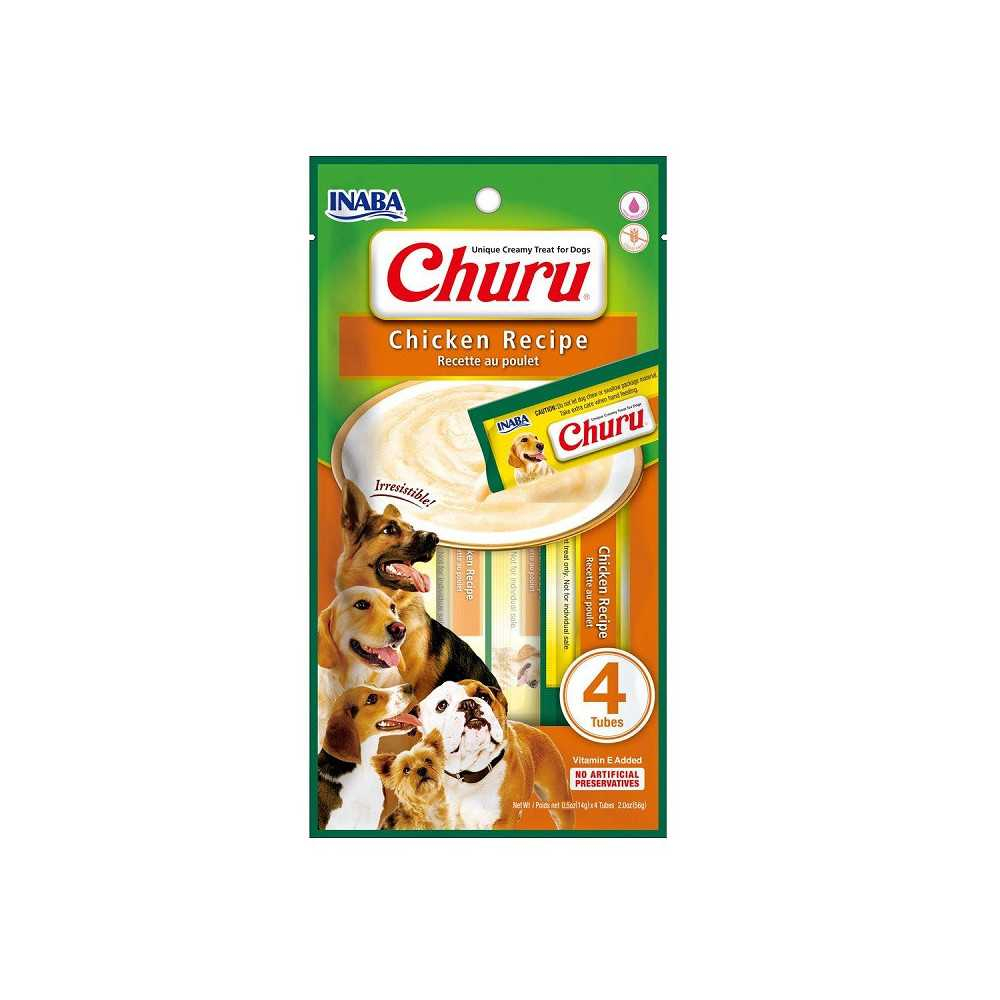 Churu Snack Natural Pollo Perros (4x14g) Snacks Saludables para Perros Patitas&co Churu Snack Natural Pollo Perros (4x14g) Snacks Saludables para Perros Patitas&co