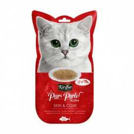 Kit Cat PurrPuree Atun (SkinandCoat) 4x15g Snacks Patitas&co