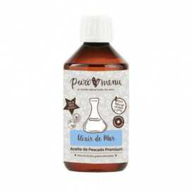 Suplemento Aceite de Pescado Omega 3 PuroMenu (250ml) Suplementación Natural Patitas&co