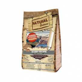 Natural Greatness Pienso Natural Conejo (razas pequeñas) Pienso Natural para Perros Patitas&co