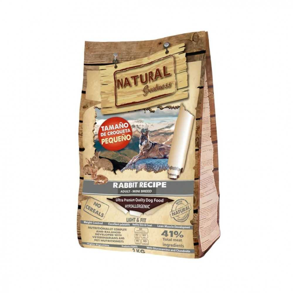 Natural Greatness Pienso Natural Conejo (razas pequeñas) Pienso Natural para Perros Patitas&co Natural Greatness Pienso Natural Conejo (razas pequeñas) Pienso Natural para Perros Patitas&co
