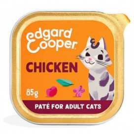 Edgard and Cooper Adult pollo Tarrina (85g) Gatos Comida húmeda Patitas&co
