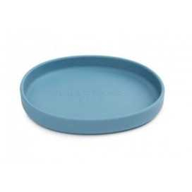 FuzzYard Life Plato Silicona Gatos (Azul frances) Comederos y Bebederos para Gatos Patitas&co