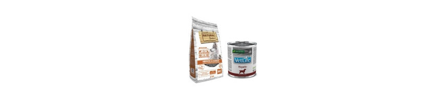 Selección de Comida Hepática para Perros