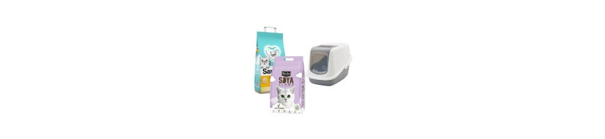 Arena y Areneros para Gatos: Limpieza y Confort