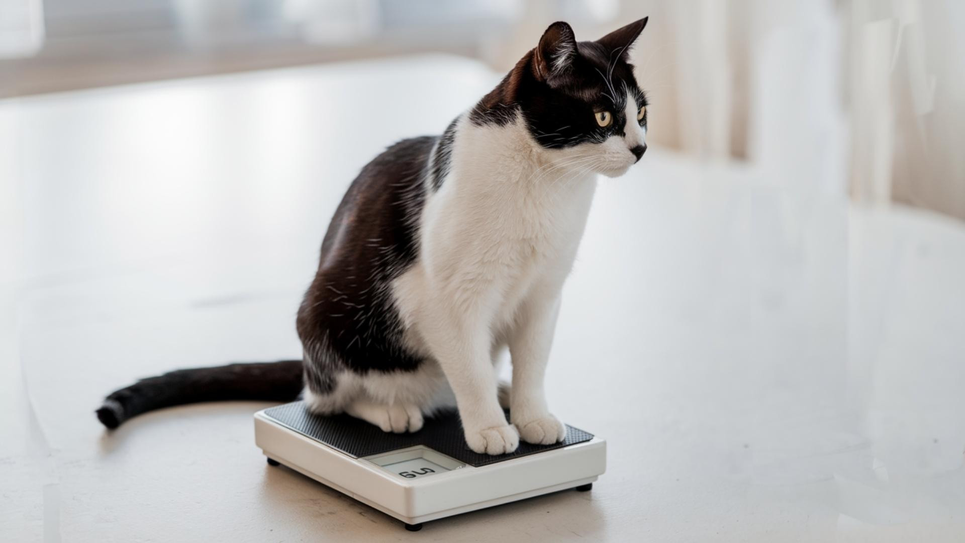 Peso ideal de un gato: tabla orientativa por edad y tamaño