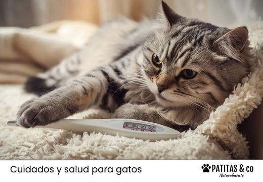 Cómo saber si un gato tiene fiebre y qué hacer para bajarla